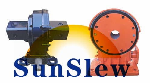 Slewing Drive Worm Gear for PV CPV CSP Tracking